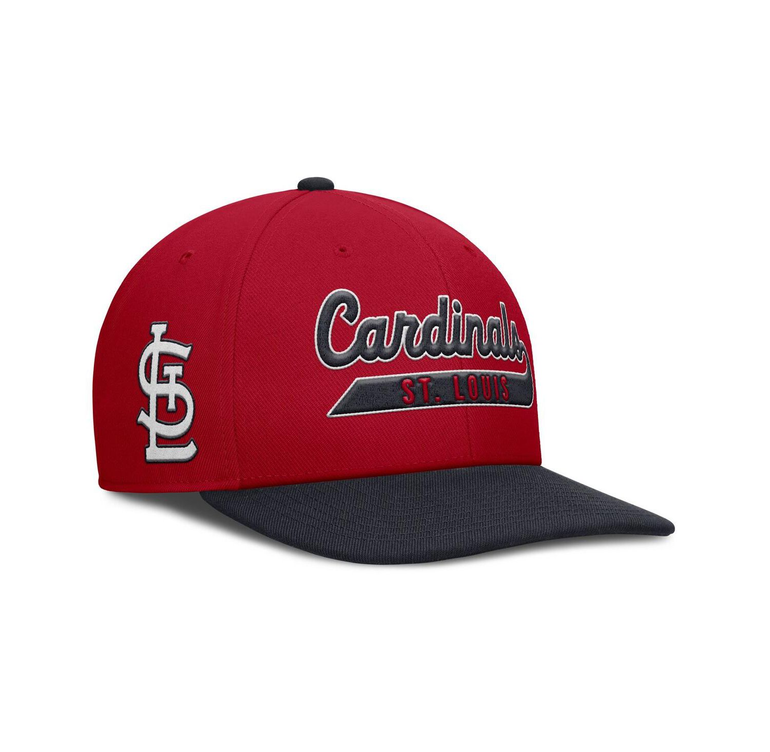 Men's Red/Navy St. Louis Cardinals Pro Performance Snapback Hat