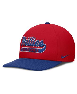 Men's Red/Royal Philadelphia Phillies Pro Performance Snapback Hat