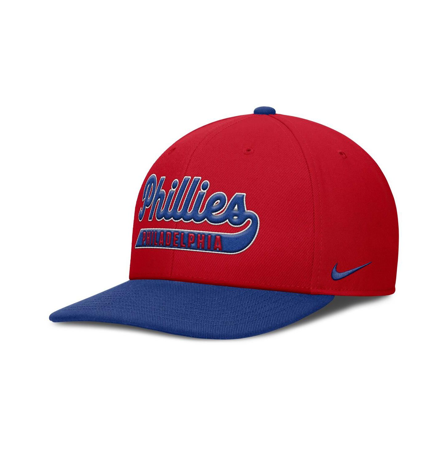 Мужская кепка Nike Red/Royal Philadelphia Phillies Pro Performance Snapback Hat — фото 3