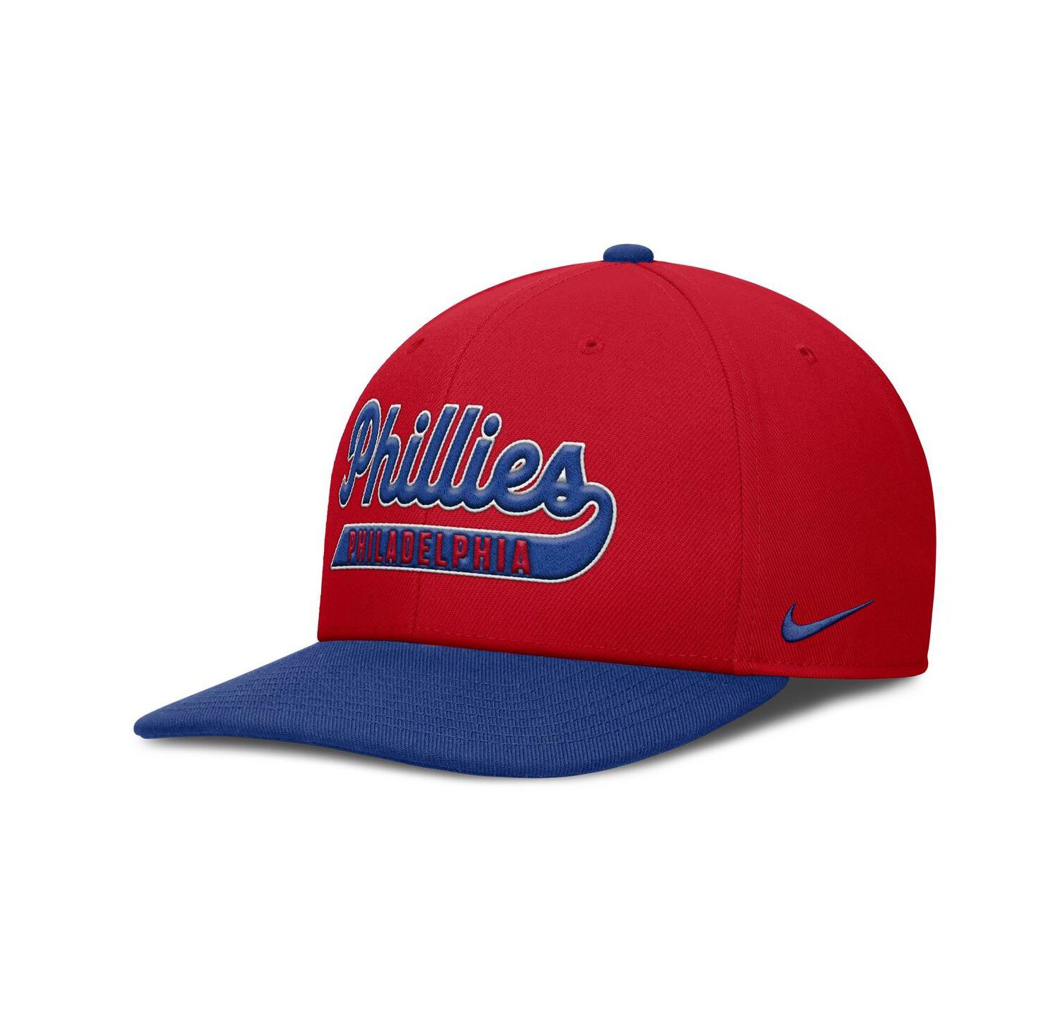 Men's Red/Royal Philadelphia Phillies Pro Performance Snapback Hat