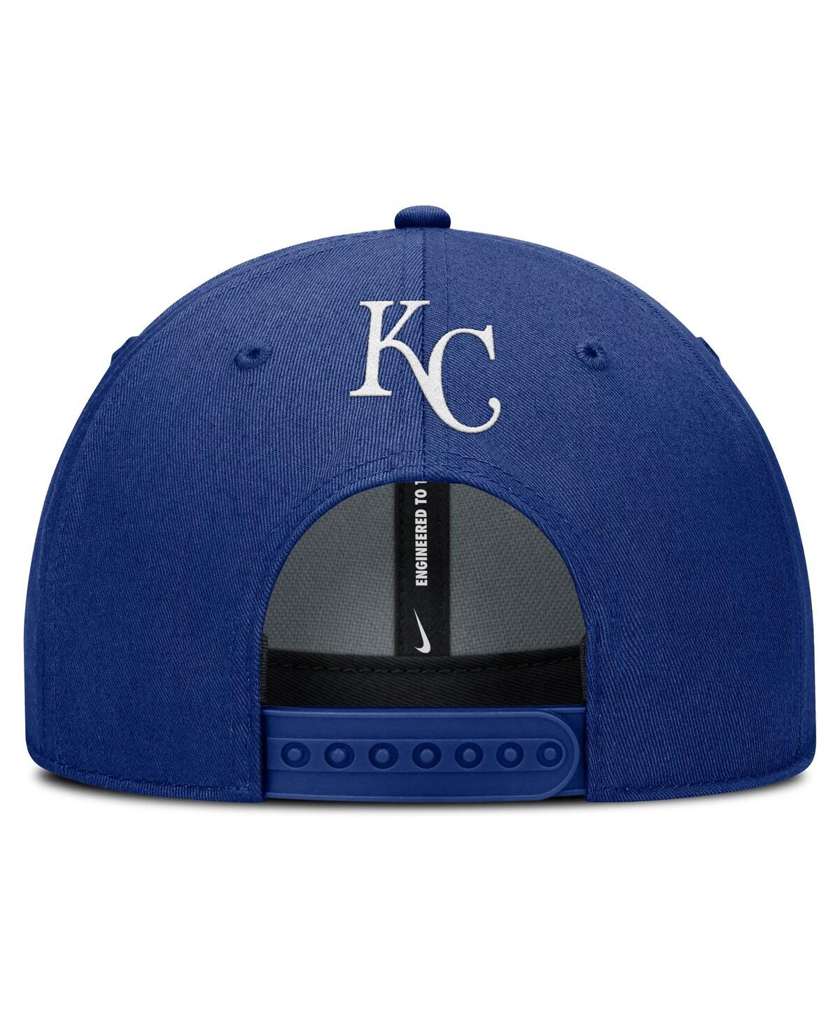 Nike Men's Royal Kansas City Royals Rise Gaberdine Adjustable Hat In Royal