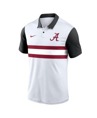 Men's White Alabama Crimson Tide Vapor Performance Polo Shirt