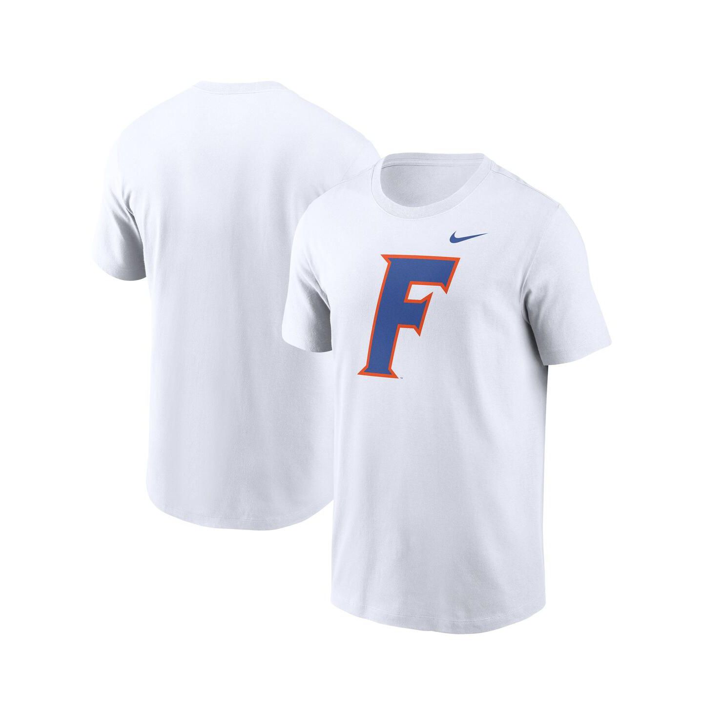 Мужская футболка Nike White Florida Gators Baseball Logo — фото 1