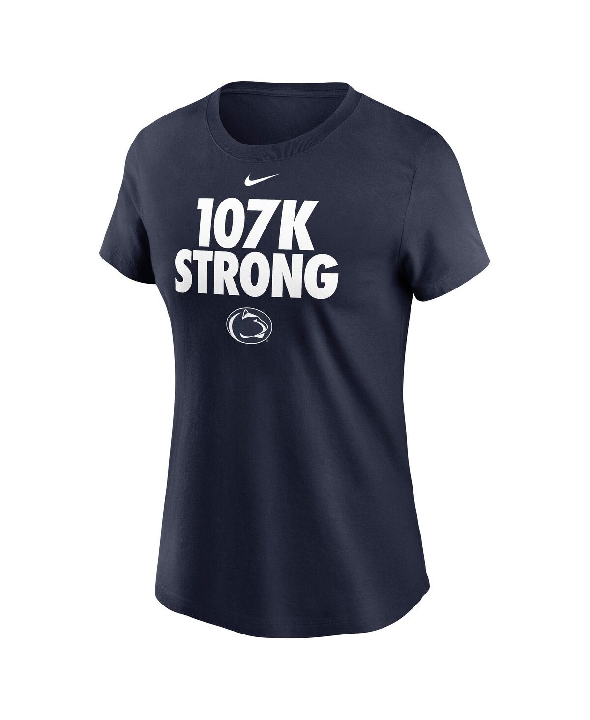 Nike Women's Navy Penn State Nittany Lions Local Ultimate Chant T-shirt In Navy