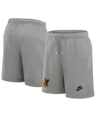 Nike - Men's Heather Gray Iowa Hawkeyes Legacy Fleece Essential Shorts