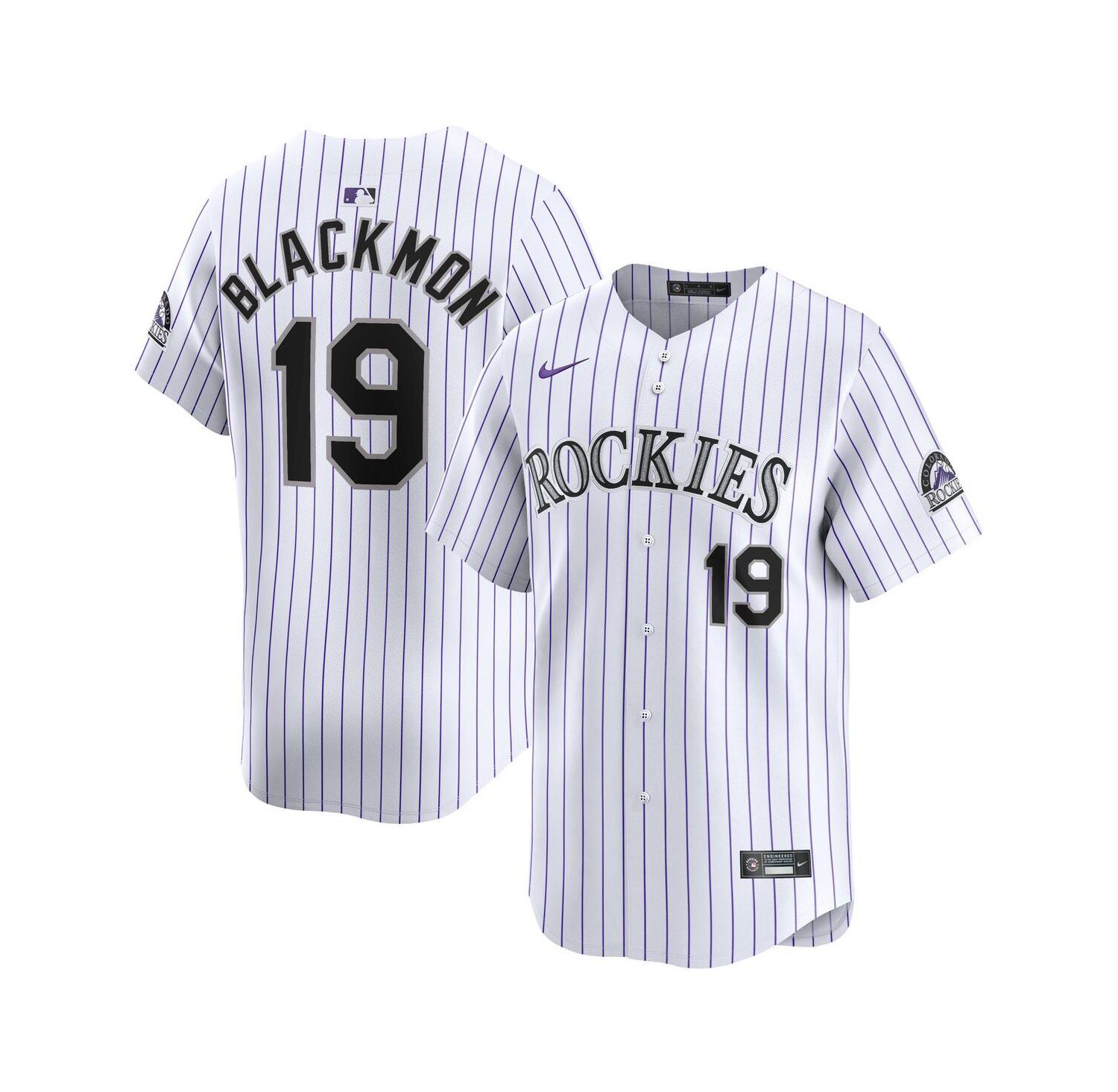 Big Boys and Girls Charlie Blackmon White Colorado Rockies Home Limited Player Jersey