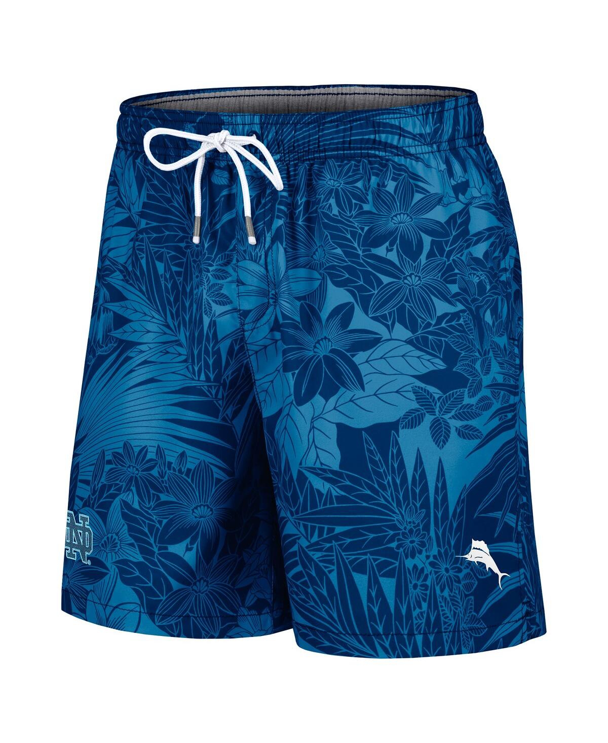 Tommy Bahama Men's Navy New England Patriots Santiago Palms Board Shorts In Navy