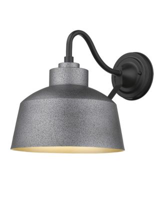 Pebbled Bowl Shape Outdoor Wall Light for Porch and Patio Lighting