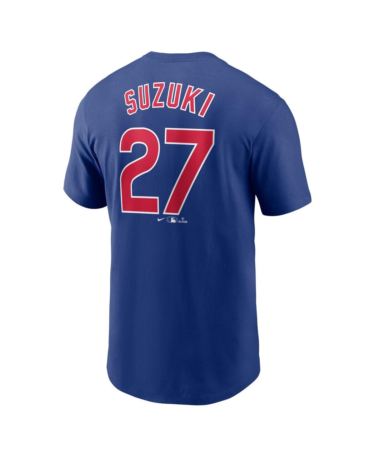 Nike Royal Chicago Cubs Fuse Wordmark T-shirt In Royal