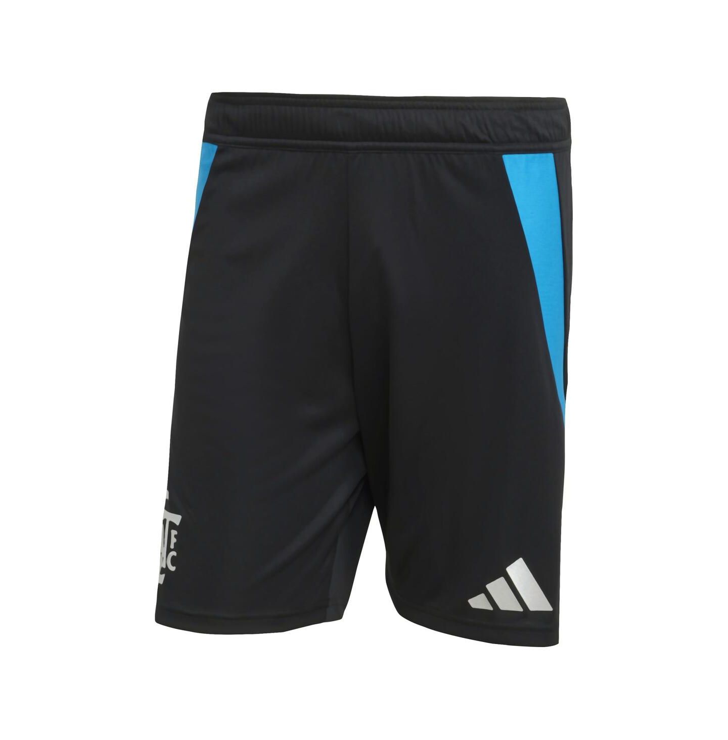 Мужские шорты adidas Black Charlotte FC Away 2025 Fortress Kit Authentic — фото 1