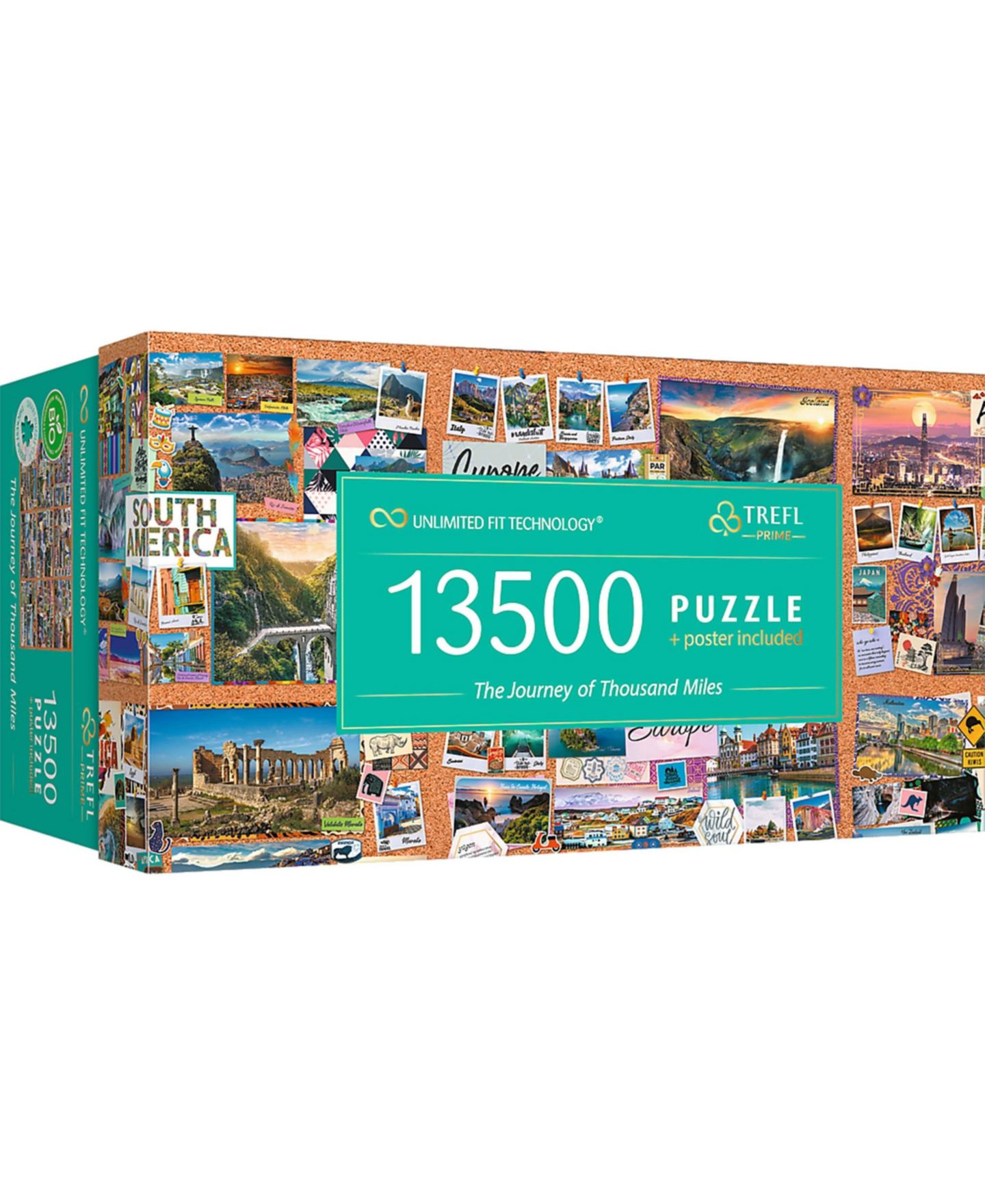 Детская игрушка Trefl The Journey of Thousand Miles Unlimited Fit Technology™ 13,500-Piece Puzzle, Ages 12+, цвет: Разноцветный — фото 1