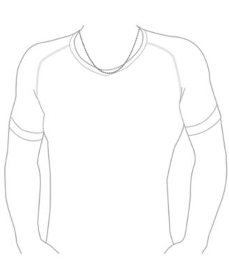 Classic Strong 3-5mm Twist Cable Wheat Foxtail Rope Chain Necklace - Black Silver Gold Plated Stainless Steel - 18 20 24 30 Inch