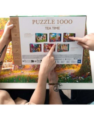 Premium Plus 1000 Piece Puzzle - Flower Market Paris