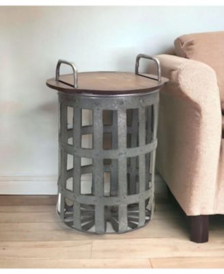 Round Accent Table – Minimalist and Durable Construction