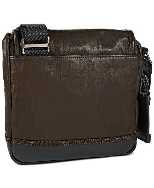 Tumi Alpha Bravo Barstow Leather Crossbody & Reviews - All Accessories ...