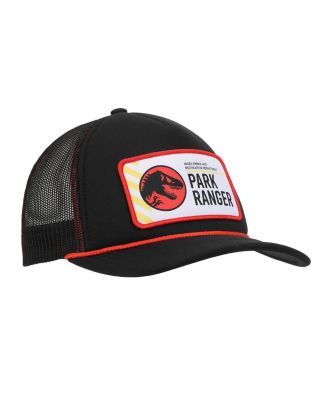 Men's Park Ranger Badge Trucker Black Hat