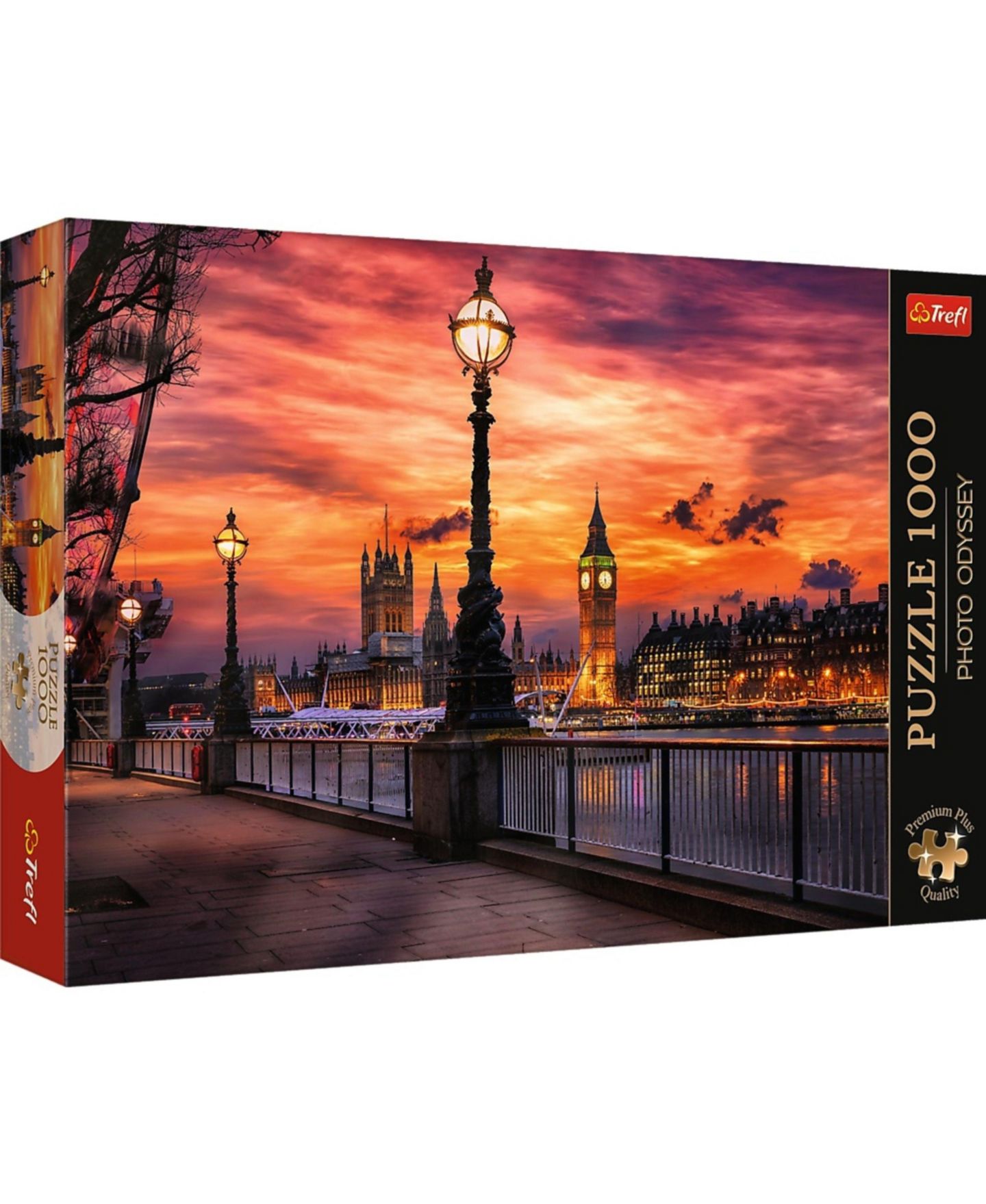 Детская игрушка Trefl Photo Odyssey Big Ben, London 1000-Piece Puzzle, Ages 12+, цвет: Разноцветный — фото 1
