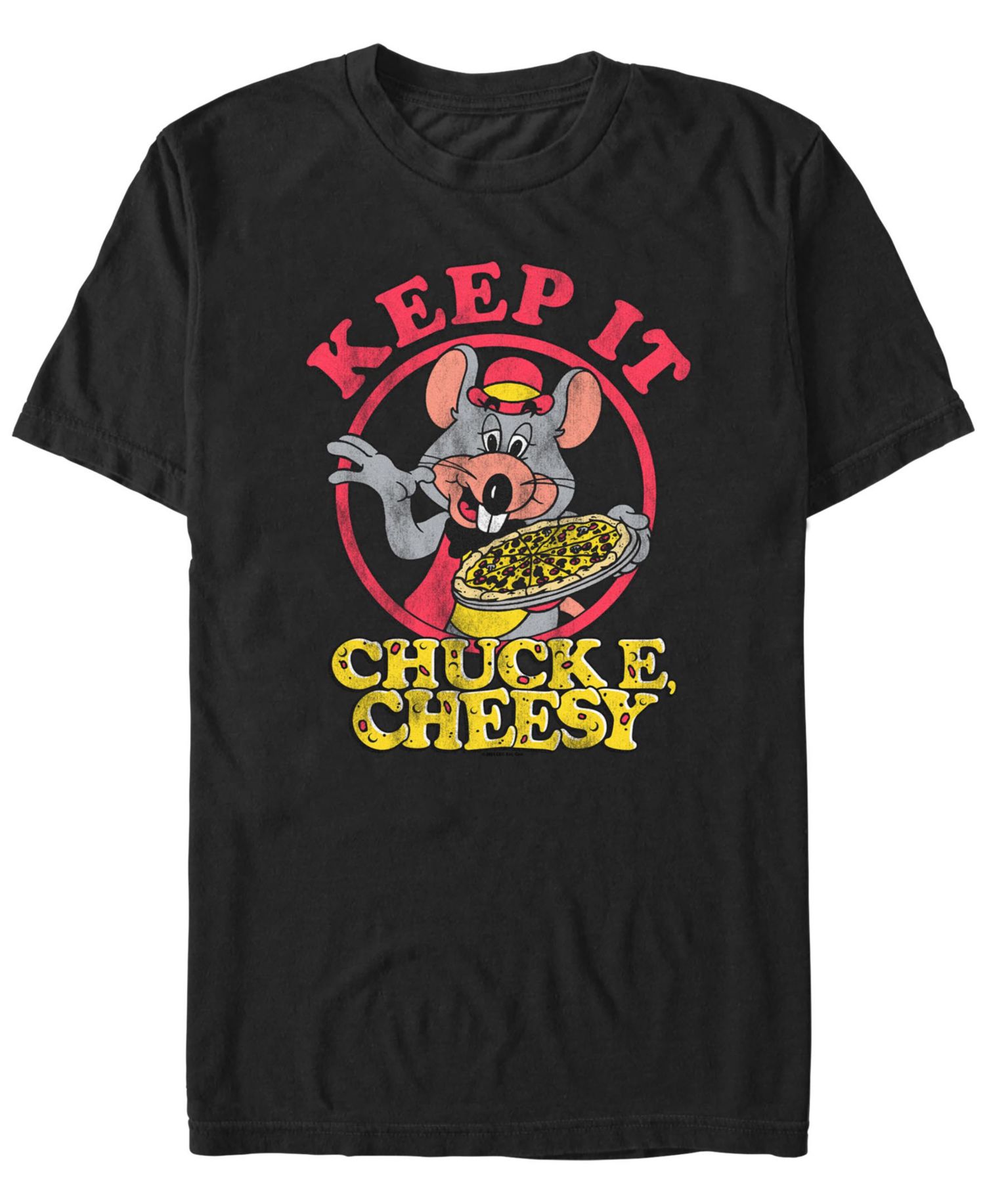 Men's Cheesy Short Sleeve T-Shirt