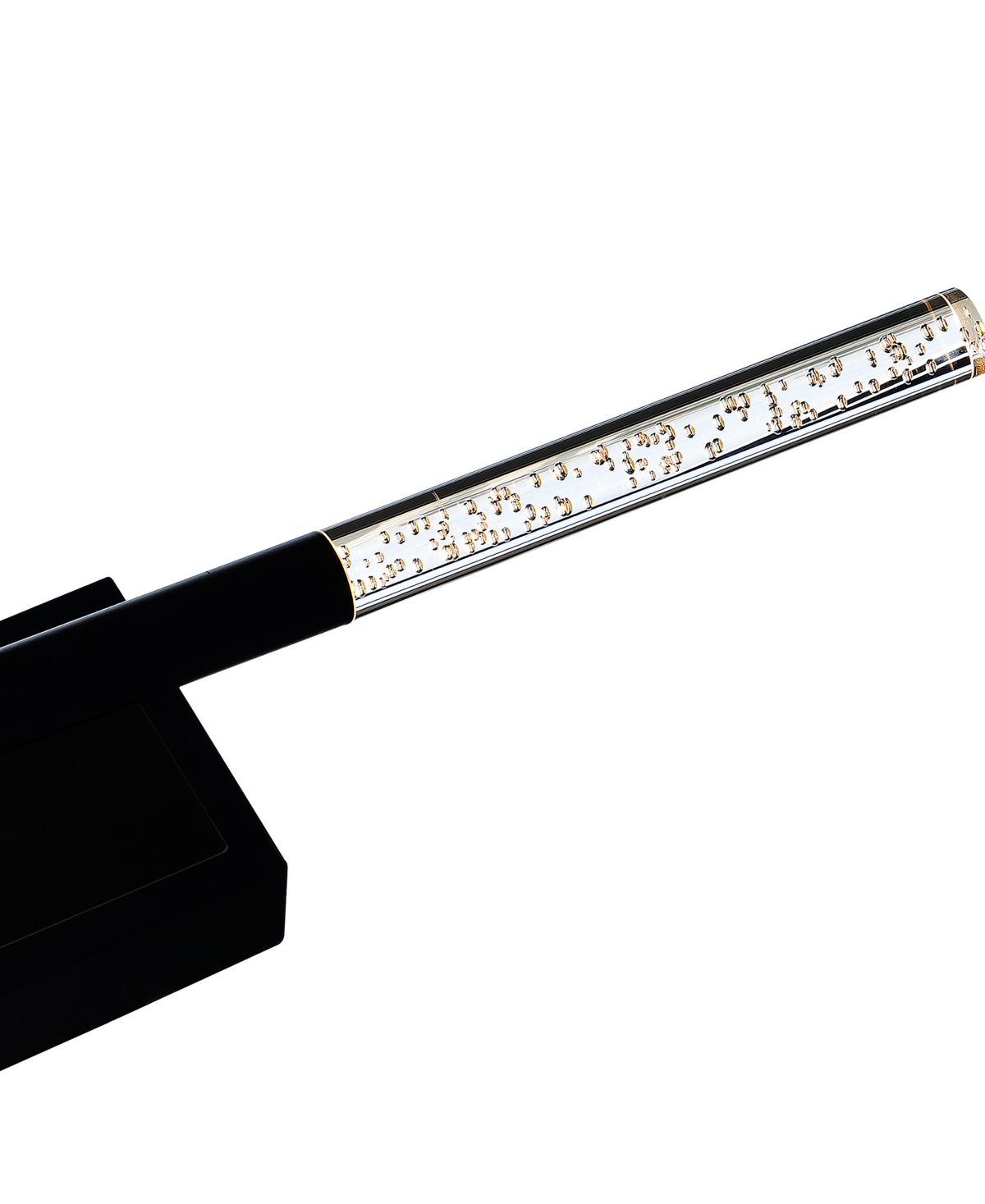 Shop Cwi Lighting 4.3" Metal Dragonswatch Integrated Led Vanity Light In Black