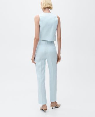 Women's Linen Suit Trousers