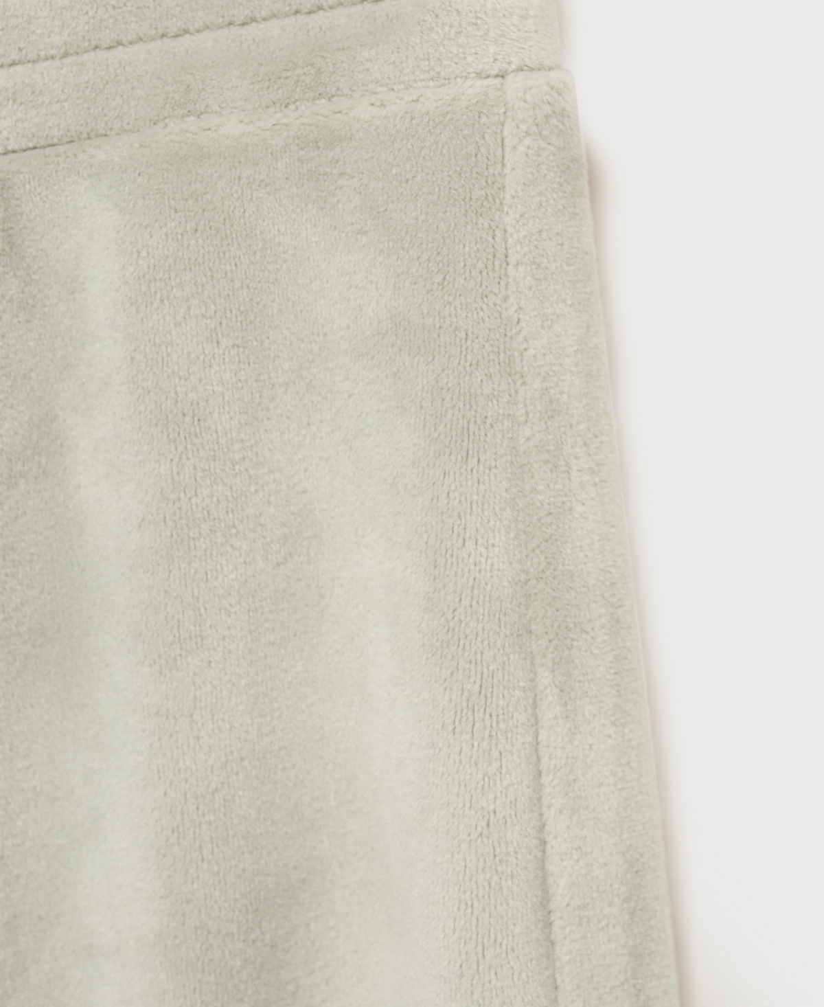 Mango Velour Trousers With Soft Touch Aqua Green In Aqua Green