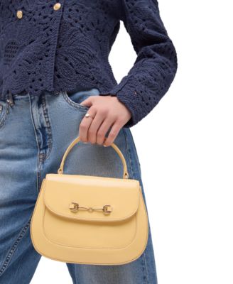 Loraine Small Leather Top Handle Crossbody