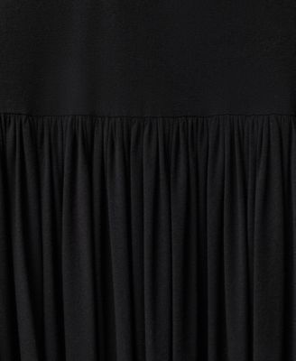 Women's Balloon-Effect Midi-Skirt