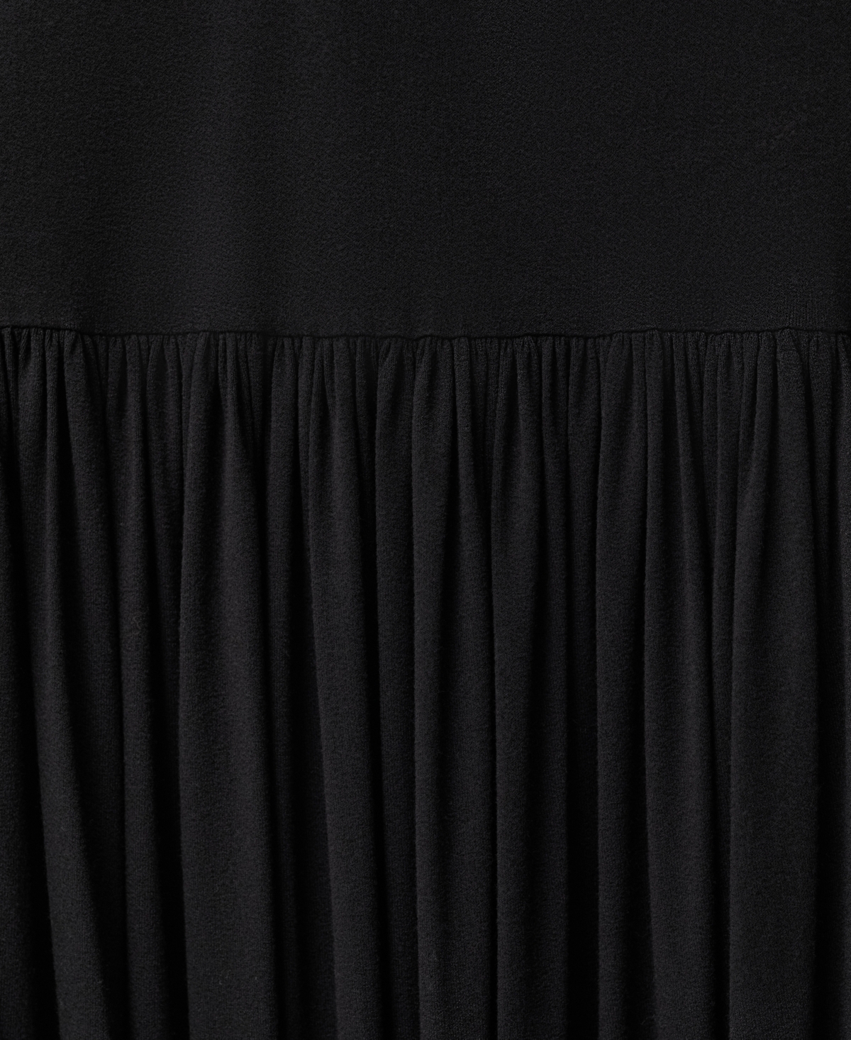 Mango Balloon-effect Midi-skirt Black In Black