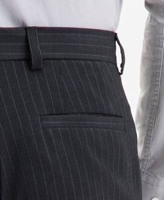 Men's Modern-Fit Pinstripe Suit Pants