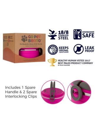 Go Pet Bento Travel Boxes: Large - Pink