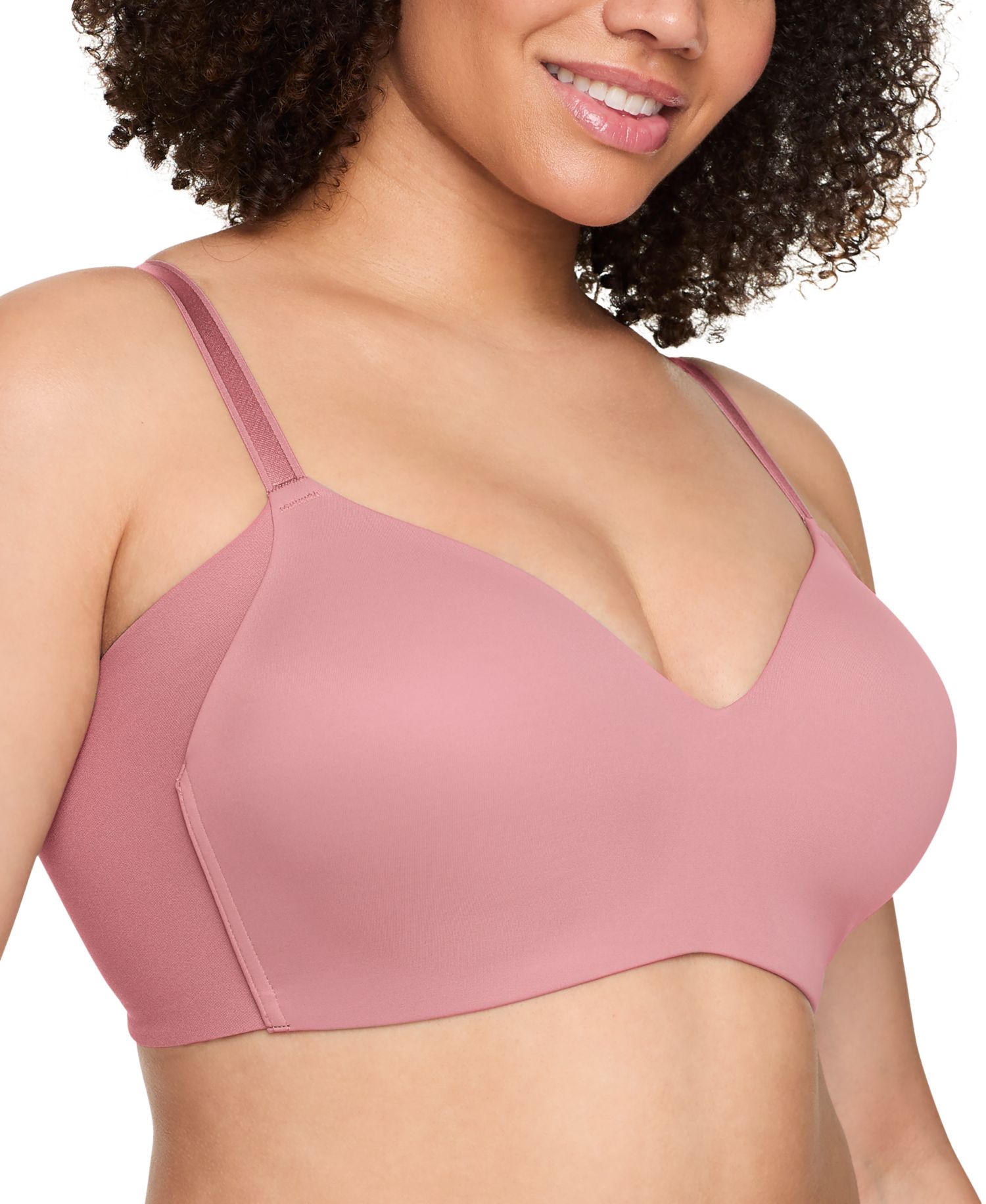 Women's No Side Effects Underarm-Smoothing Wireless Bra RM3061A