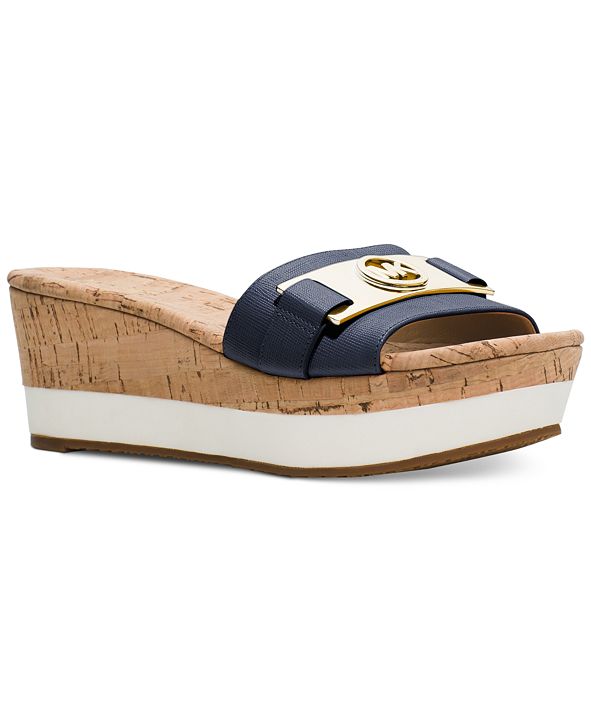 Michael Kors Warren Platform Sandals & Reviews - Sandals - Shoes - Macy's