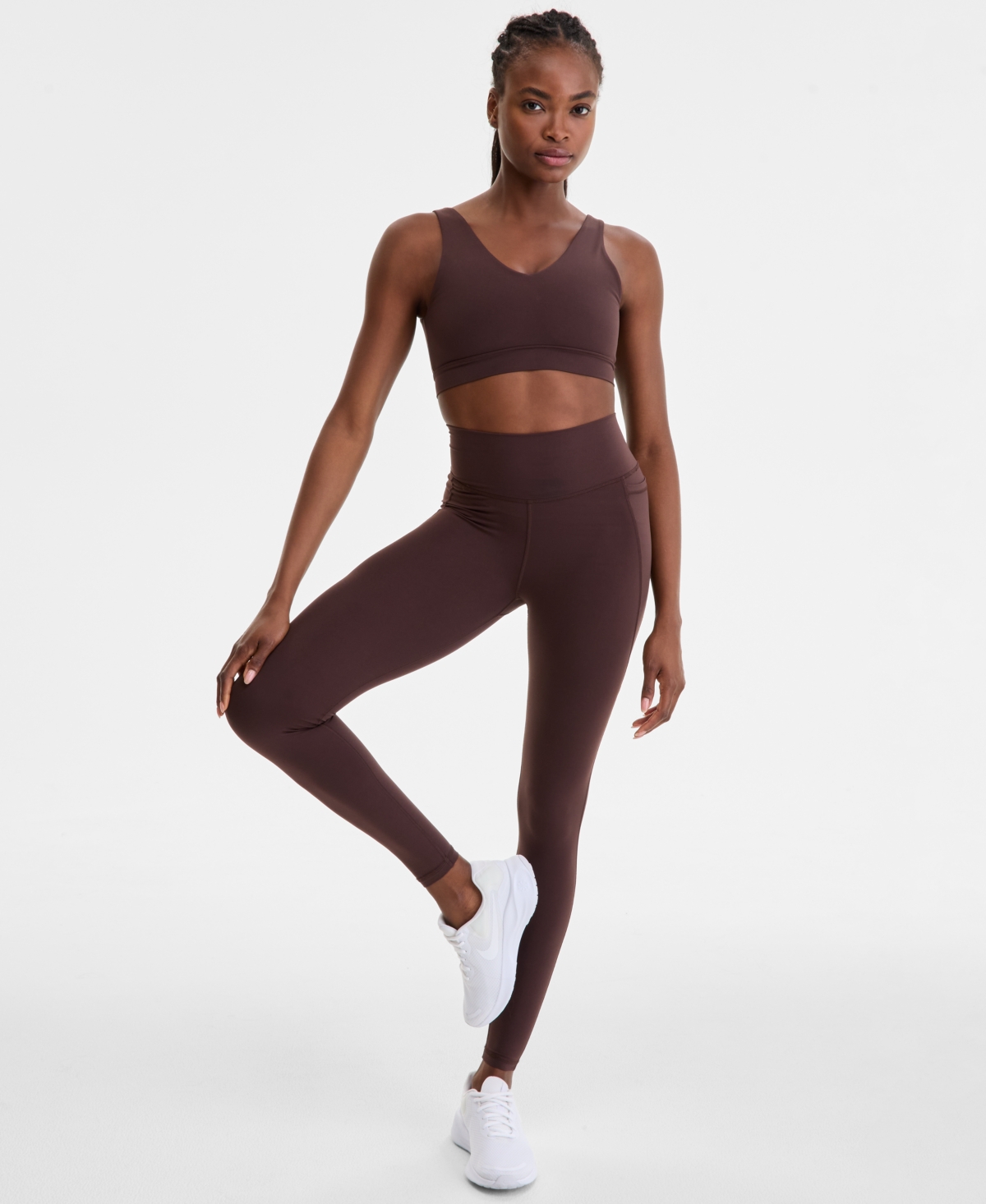 Women's Ultimate Yoga 7/8 Leggings - Sable Brown