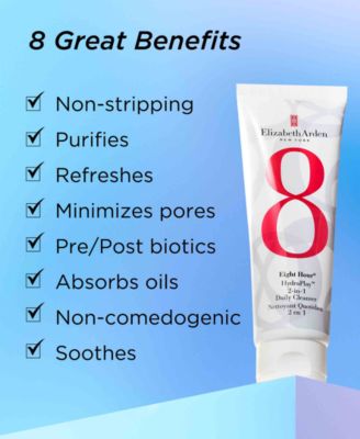 Eight Hour HydraPlay 2-In-1 Daily Cleanser, 4.2 oz.