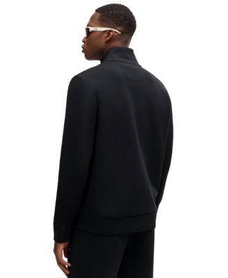 Men's Logo Print Zip-Up Sweatshirt