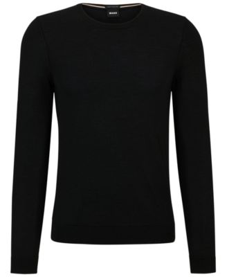 BOSS by Men's Slim Fit Merino Wool Sweater
