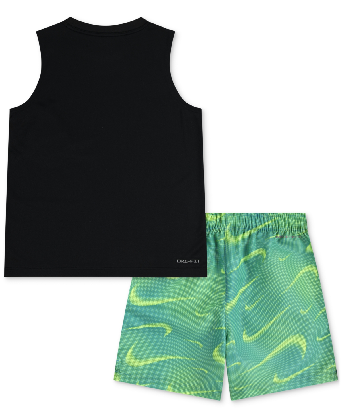 Nike Little Kids Dri-fit Logo Tank Top & Shorts, 2 Piece Set