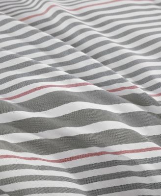 Danbury Stripe Cotton 3-Pc. Comforter Set, Full/Queen