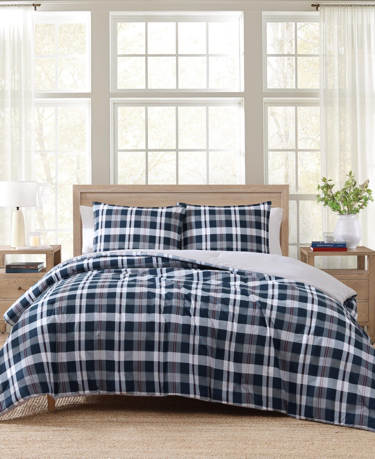 Tommy Hilfiger Dream Madras Cotton 2-pc. Comforter Set, Twin/twin Xl