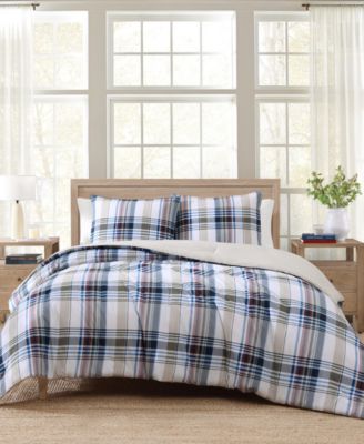 Tommy Hilfiger Waterbury Plaid Cotton Duvet Cover Set In Multi
