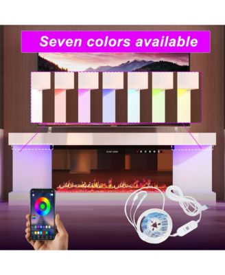 40-inch electric fireplace, recessed fireplace,1500W  TV stand