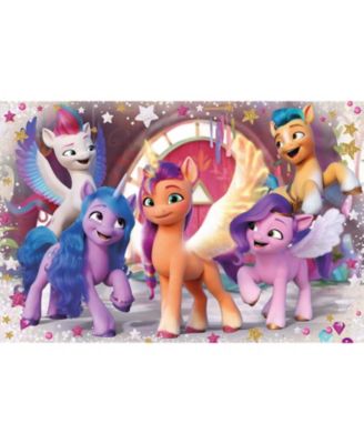 Red 24 Piece Maxi Puzzle - My Little Pony - A Happy Day of Ponies