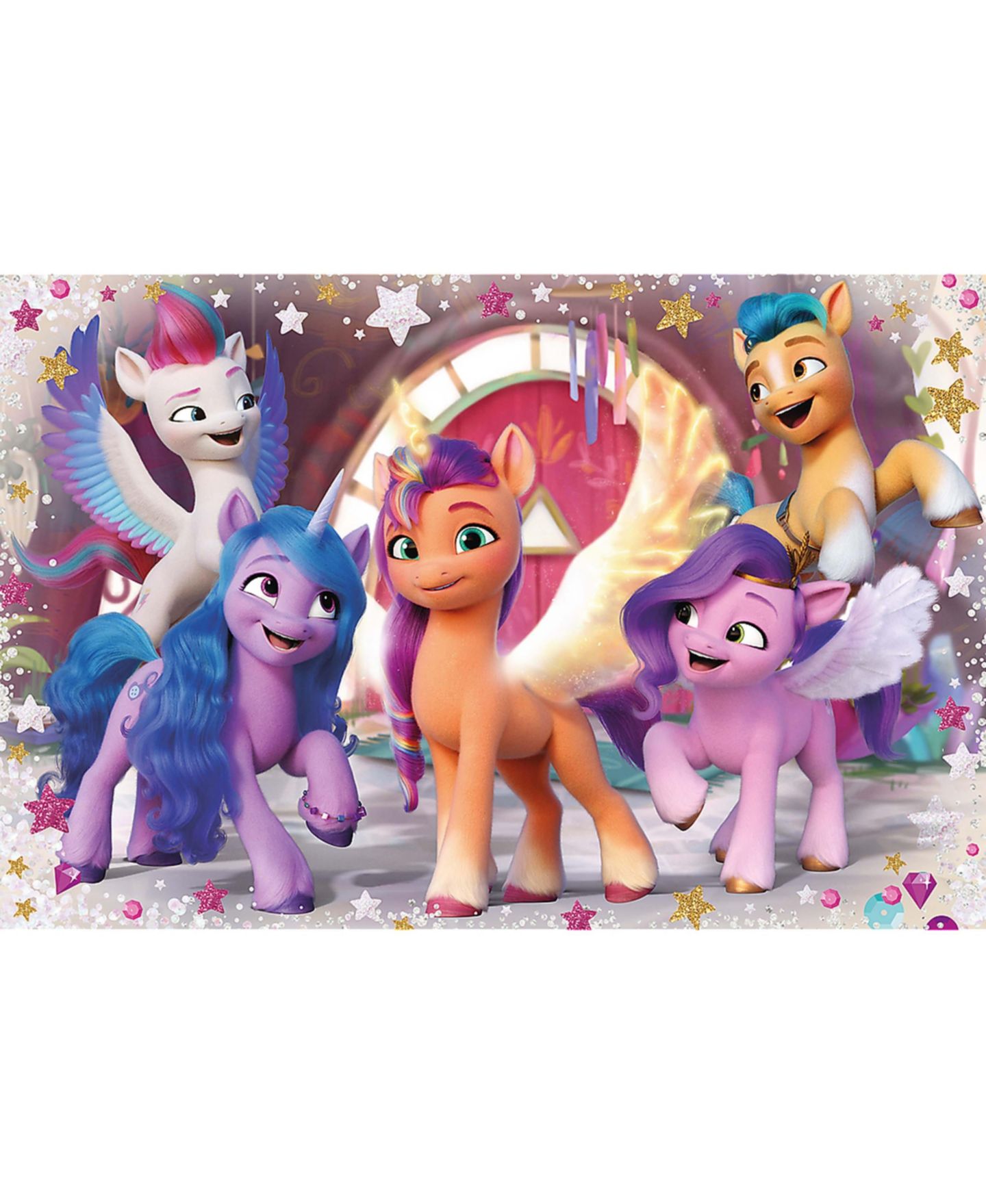 Детский пазл Trefl My Little Pony A Happy Day of Ponies 24-Piece Jigsaw Puzzle, Ages 3+, цвет: Разноцветный — фото 2