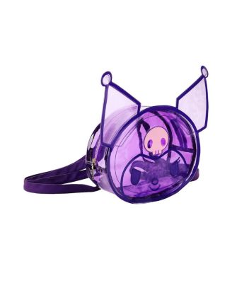 Character Head Adult Clear Purple PVC 12" Mini Backpack