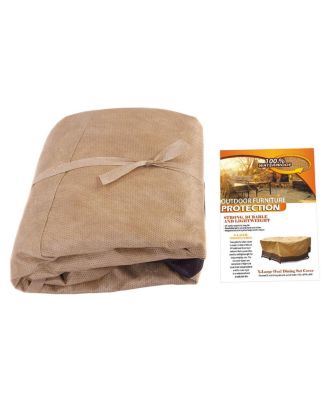 72 Inch Waterproof Oval/Rect Garden Table Cover