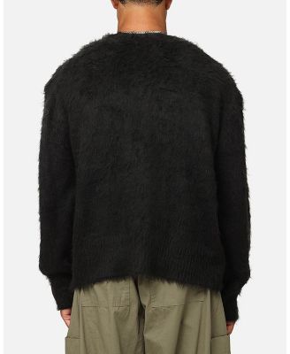 Men's Fuzzy Cardigan