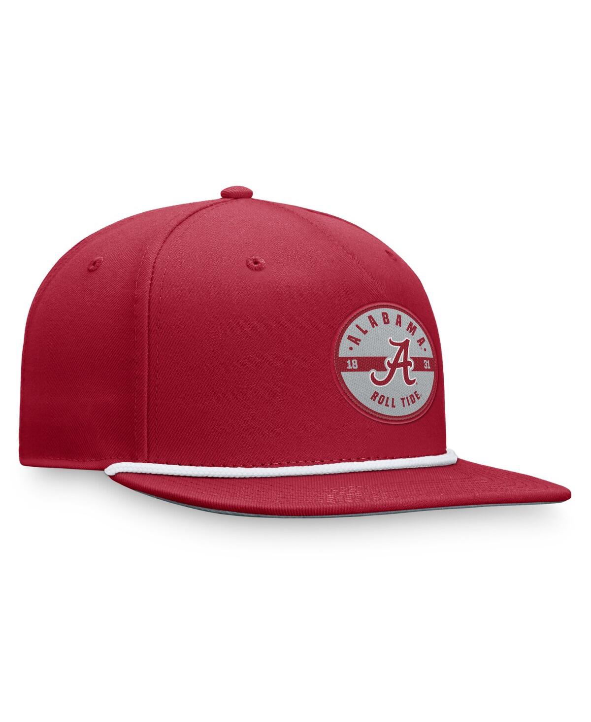 Top Of The World Men's Crimson Alabama Crimson Tide Bank Hat In Crimson