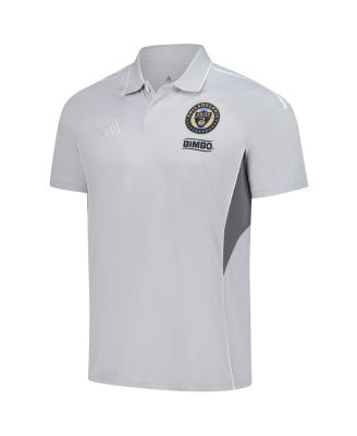 Men's Silver Philadelphia Union 2025 Training Polo Shirt