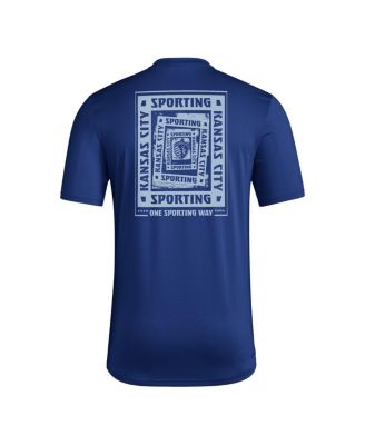 Men's&nbsp;Navy Sporting Kansas City Local Wrap T-Shirt