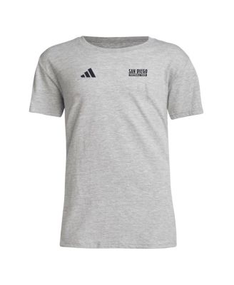 Big Boys and Girls Gray San Diego FC Local Wrap T-Shirt